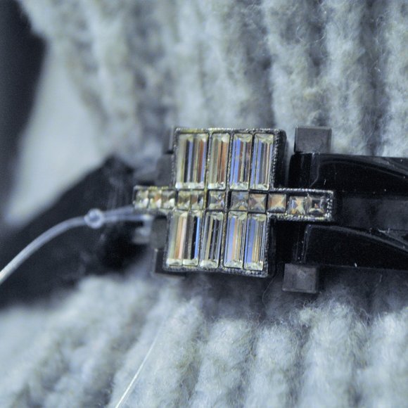 NWT LANVIN 63 SWAROVSKI JEWELRY RUNWAY BELT
